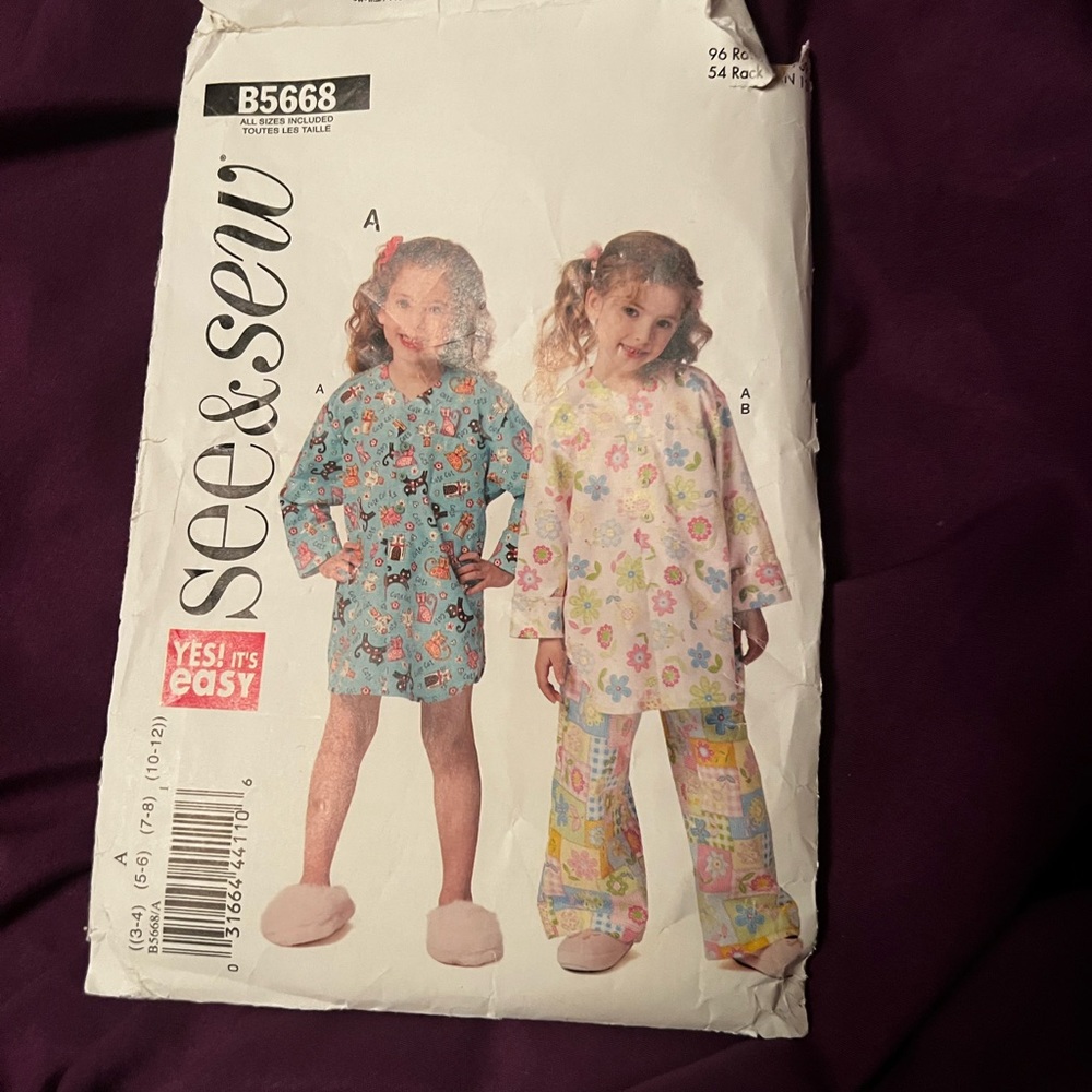 Kids PJ pattern